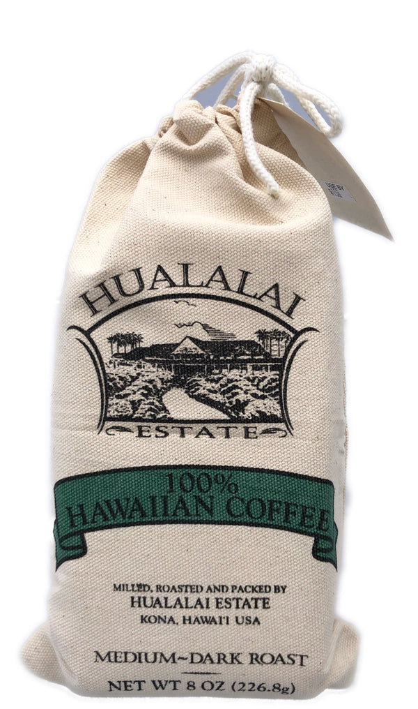 Hawaiian in canvas giftbag - Hualalai Estate Coffee