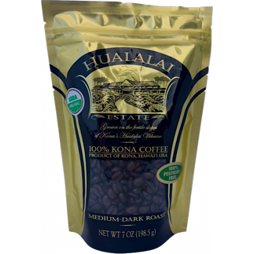 100% KONA coffee 7oz HUALALAI ESTATE - WHOLE BEAN 100% KONA coffee 7oz HUALALAI ESTATE - WHOLE BEAN